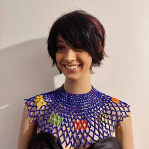 Collier africain ZOULOU en perles