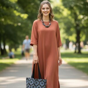 MAGNIFIQUE SAC FOURRE TOUT EN WAX FAIT A LA MAIN